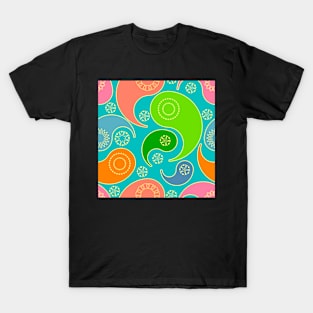 Paisley Principle 7 Repeat 5748 T-Shirt